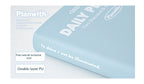 Planwith 2027 Daily Planner – 12-Month Weekly Agenda | Soft PU Cover, 180° Flat Open, 100gsm Paper | 12 Pastel Colors | Gift Box