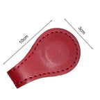 Vintage Leather Magnetic Bookmarks | Sophisticated Page Clips in 5 Classic Colors | Elegant Reading Gift