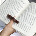 Natural Wood Animal Bookmark - Thumb Ring Page Holder