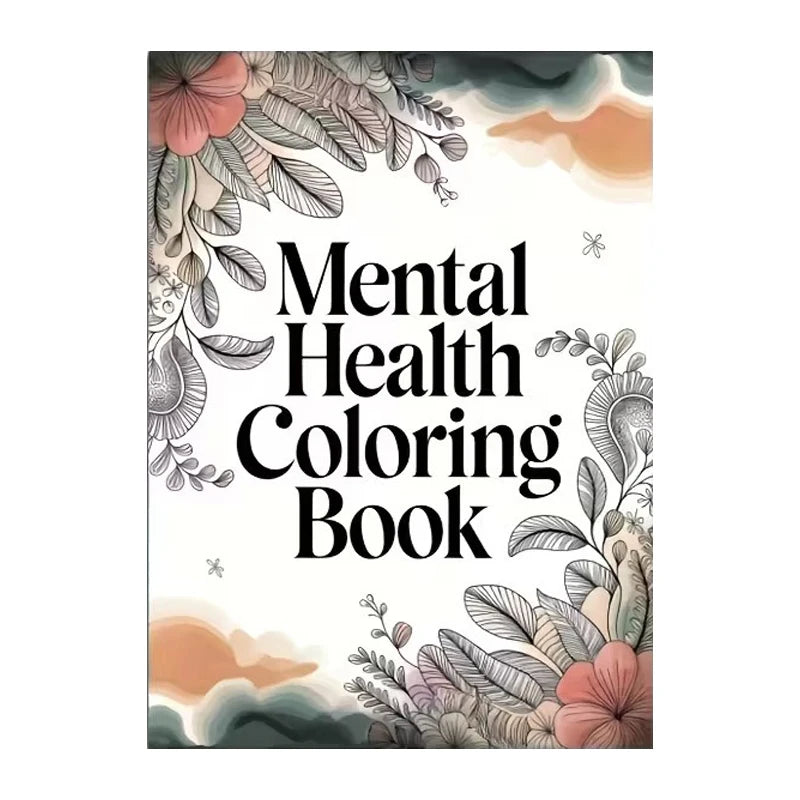 Inspirational Quotes Coloring Book - Positive Affirmations for Mental Wellness