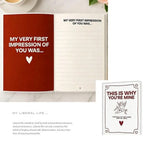 This Is Why You're Mine - Romantic Love Story Journal for Couples