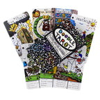 Doodle Tarot by Em K. Holloway - 78 Card Study Deck for Beginners | Keywords on Every Card | Wicked Hollow