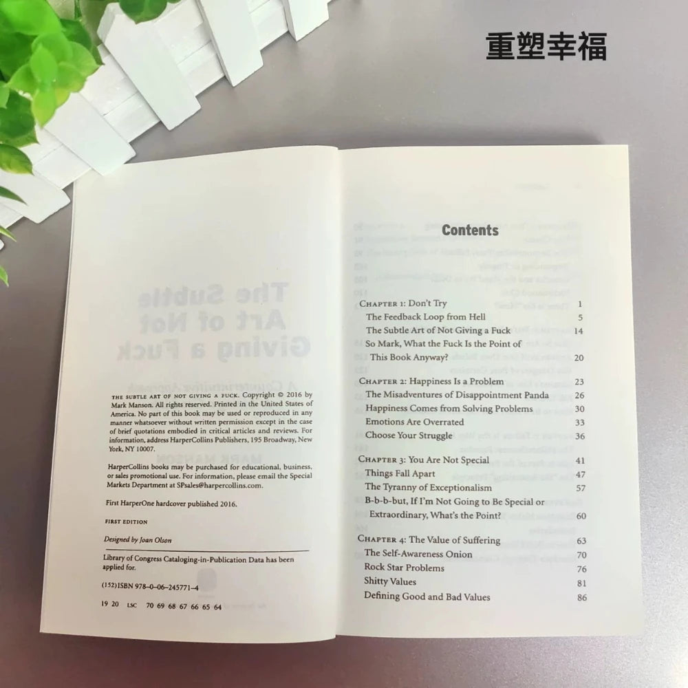 The Subtle Art of Not Giving a F*ck | Mark Manson