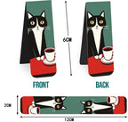 Cat Magnetic Bookmarks - Set of 5 Adorable Page Holders