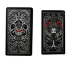 XIII Dark Tarot Deck - 78 Cards Gothic Mysterious Divination | 5 Languages on Every Card | QR Guide Included | Adults 18+
