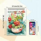 Adult Spiral Coloring Book - 30 Sheets Nature & Floral Themes | 11.2x8.3" Landscape Format | Birthday & Holiday Gift