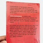 Stop Overthinking — Nick Trenton | Paperback