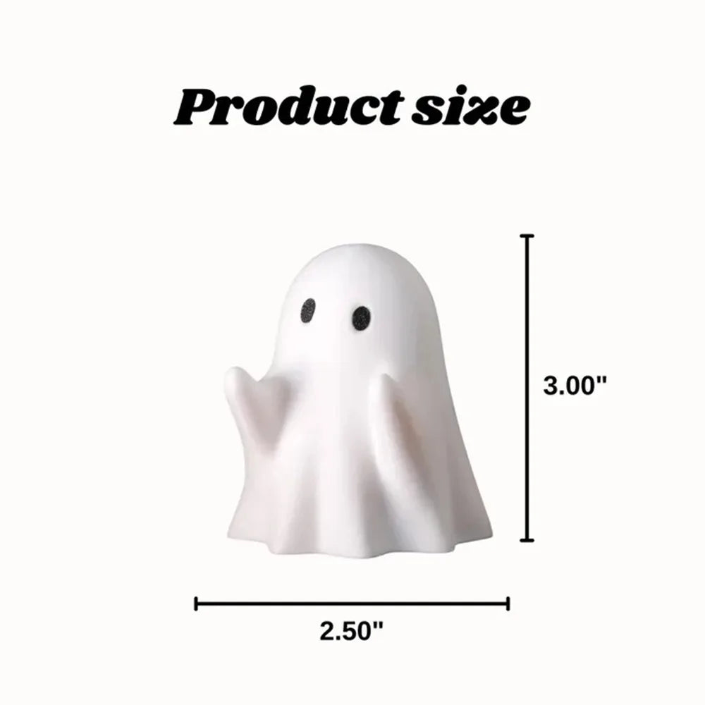Ghost Pen Holder - Cute Desktop Organizer & Halloween Decor for Office & Home