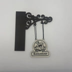 Literary Bookshelf Sign – Hangable Wooden Genre Plaque for Book Lovers | Dark Romance, Poetry & More
