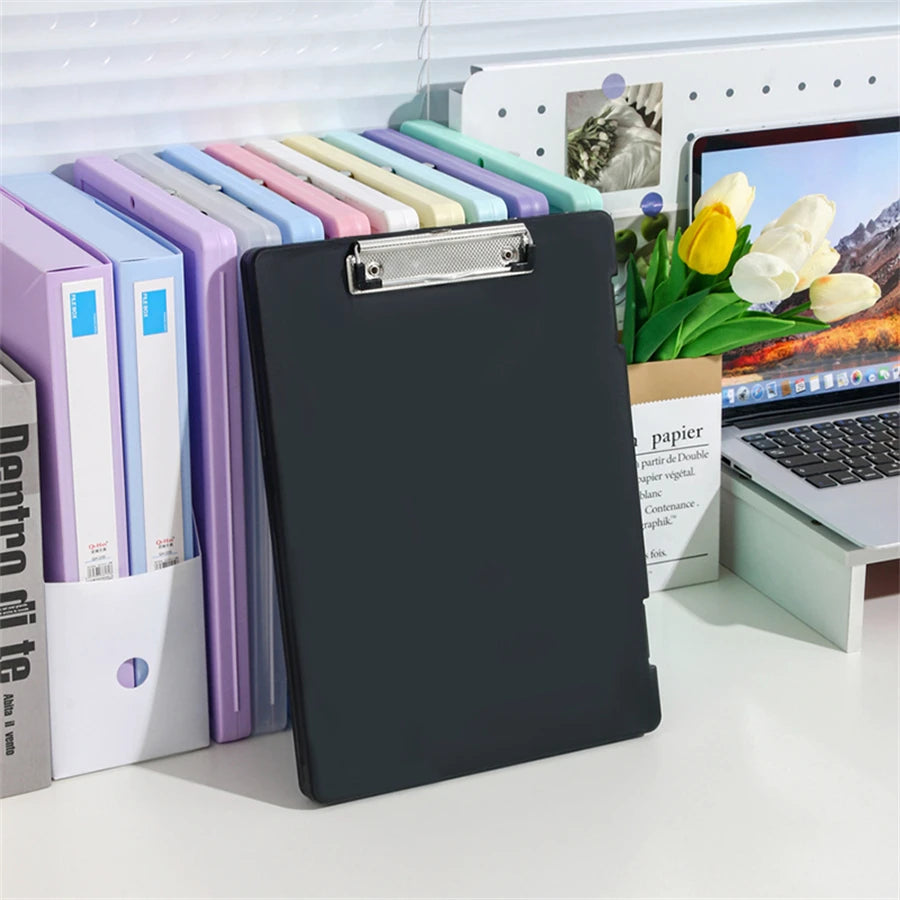 A4 Multifunctional Folder & Clipboard by Kolorowys - Document Storage + Writing Board | 5 Colors | Office & Study Essential