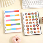 Recipe Journal – 120-Page Spiral Hardcover Recipe Book | Illustrated Inner Pages, Kitchen Conversion Chart & Food Stickers | 2 Cover Designs