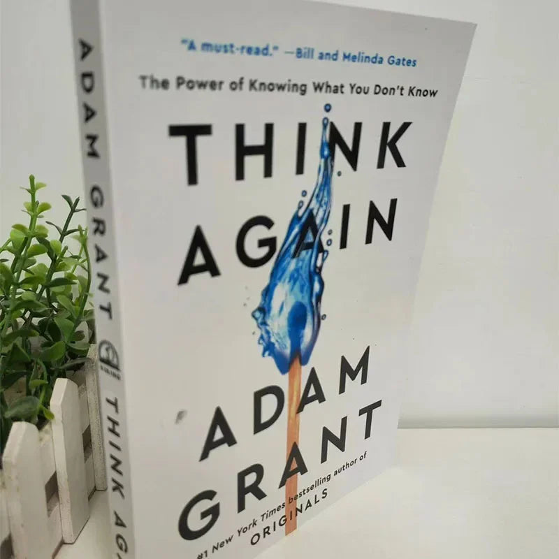 Think Again by Adam Grant - #1 Bestseller | The Power of Knowing What You Don't Know