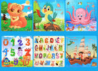 Wooden 3D Cartoon Puzzle — Montessori Educational Toy for Toddlers & Kids Ages 3–6