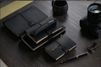 Genuine Leather Refillable Travel Journal - Handmade Retro Notebook with 192 Pages
