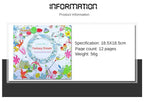 Adult Coloring Book — 24 Pages of Intricate DIY Illustrations for Stress Relief & Creative Flow