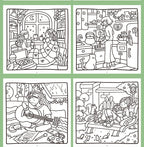 Cozy Friends Coloring Book — Cute Illustrated Art Book for Creative Souls
