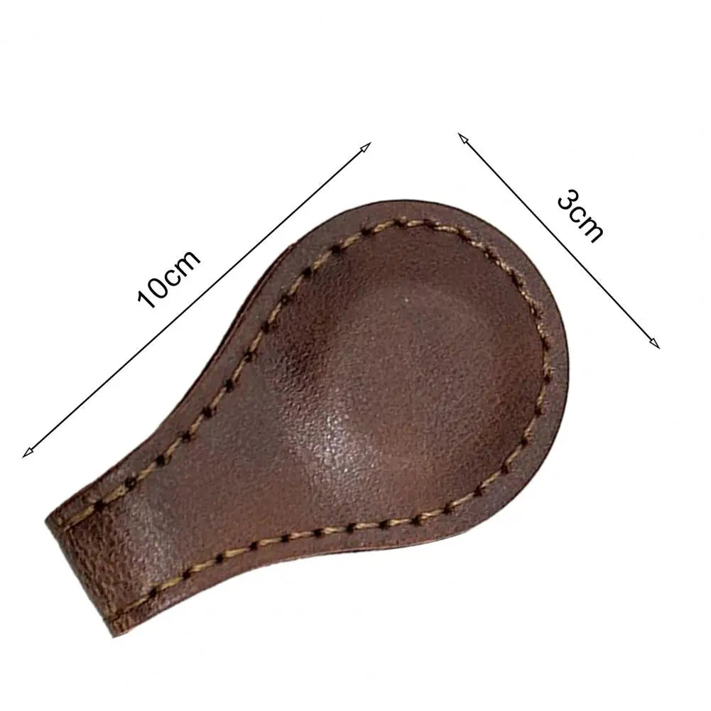 Vintage Leather Magnetic Bookmarks | Sophisticated Page Clips in 5 Classic Colors | Elegant Reading Gift