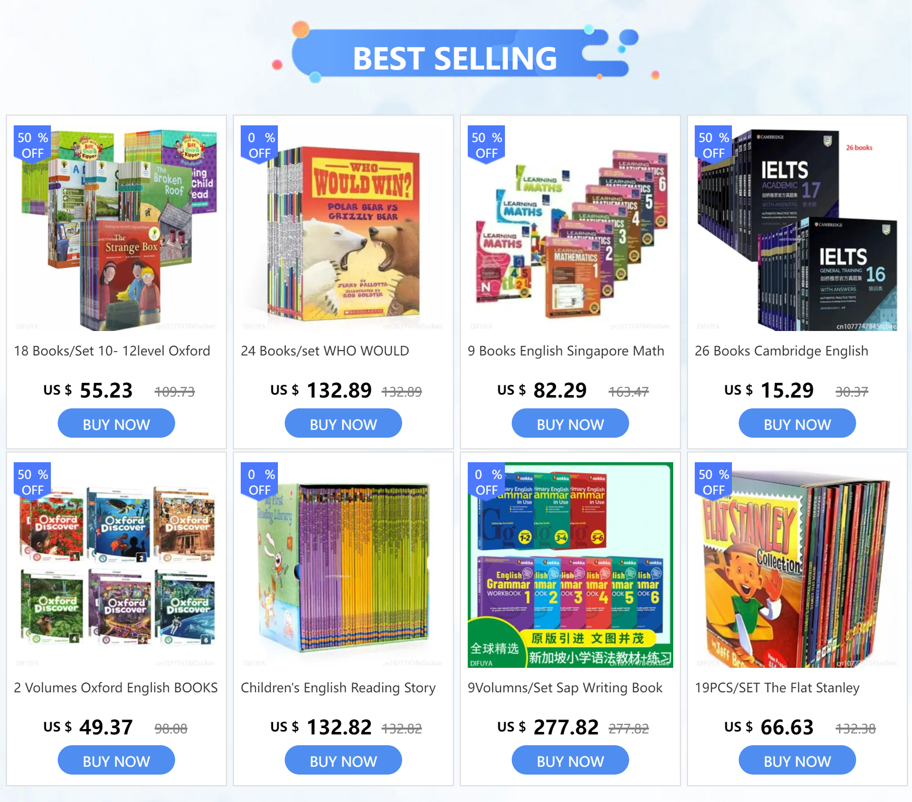 The Cartoon Guide Series by Larry Gonick - 8 Book Educational Set