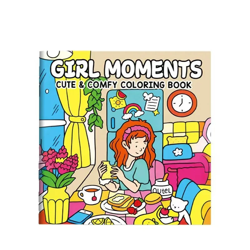 Cozy Friends Coloring Book — Cute Illustrated Art Book for Creative Souls