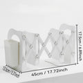 Adjustable Desktop Bookshelf - Telescopic Bookends & Book Organizer Stand