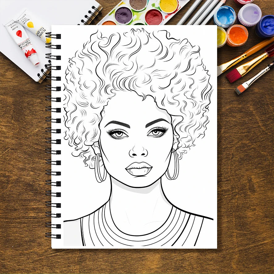 Elegant Women's Fashion Coloring Book - Celebrate Style & Beauty (32 Pages)