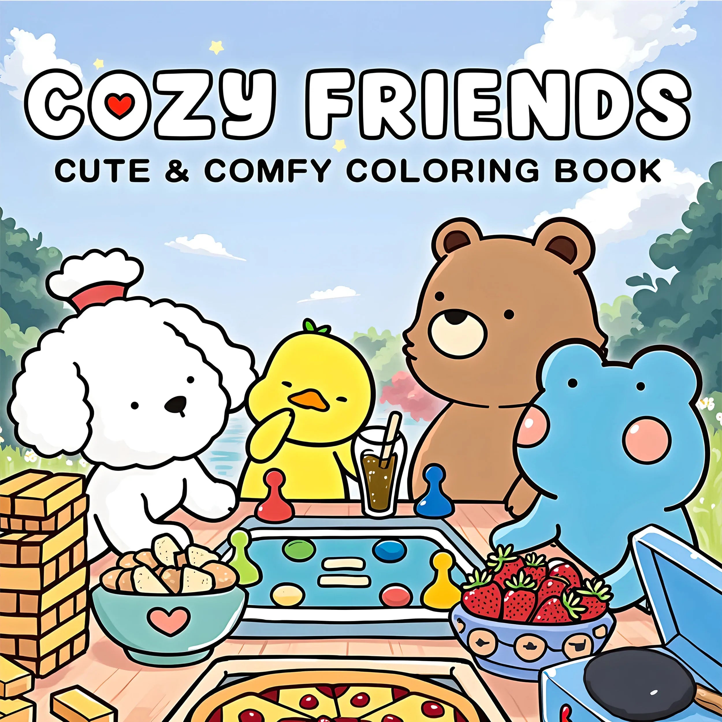 Themed Adult level Coloring Book - Charming Designs for Relaxation & Creativity