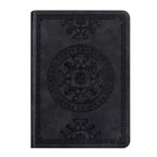 Vintage Pocket Leather Notebook - 280 Pages Portable Travel Journal & Diary