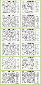 Interactive Seek & Find Coloring Book for Kids - Educational Activity Book