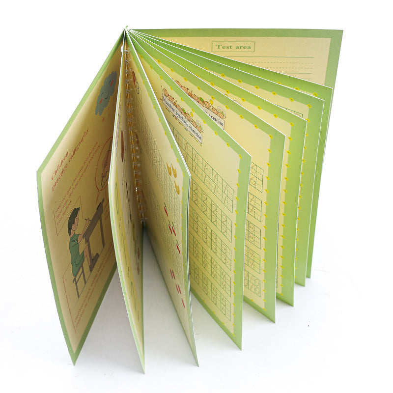 Magic Reusable Writing Practice Books | 4-Book Set with Auto-Disappearing Ink Pen