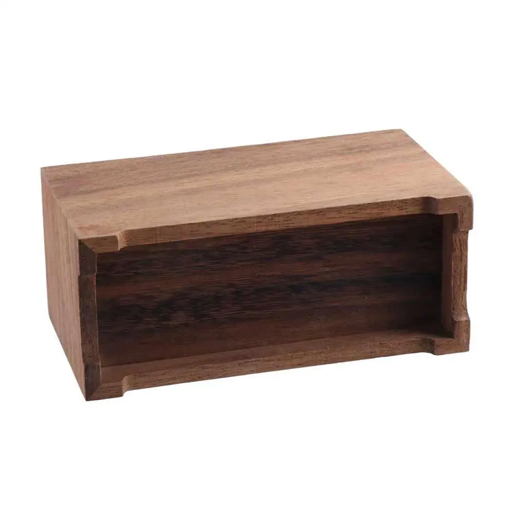 Wooden Pen Holder with Date Reminder — Elegant Desktop Organizer in Beech or Walnut