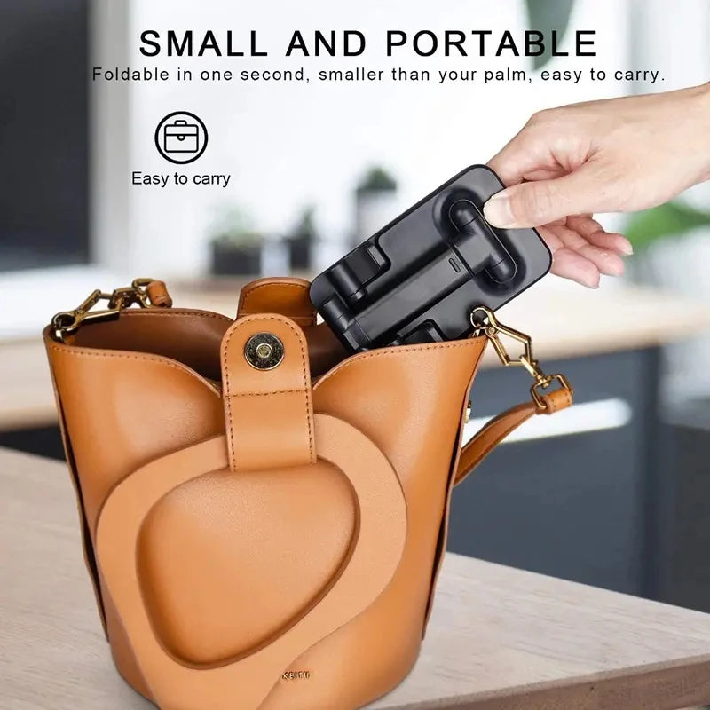 Adjustable Phone & Tablet Desk Stand — Universal Desktop Holder for iPhone, iPad & More