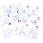 6 Themed Coloring Books for Kids & Teens – Art, Creativity & Stress Relief