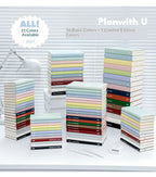 Planwith 2027 Daily Planner – 12-Month Weekly Agenda | Soft PU Cover, 180° Flat Open, 100gsm Paper | 12 Pastel Colors | Gift Box