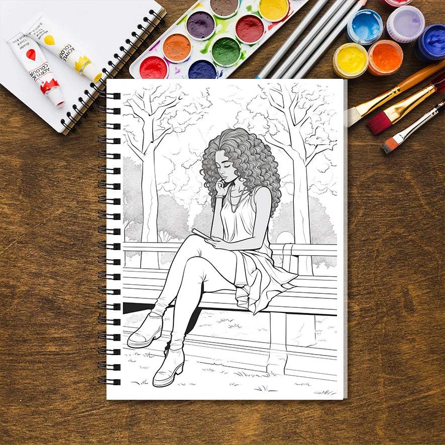 Elegant Women's Fashion Coloring Book - Celebrate Style & Beauty (32 Pages)