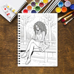 Elegant Women's Fashion Coloring Book - Celebrate Style & Beauty (32 Pages)