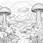 Art & Graffiti Coloring Book — 22 Pages of Bold Creative Designs for All Ages