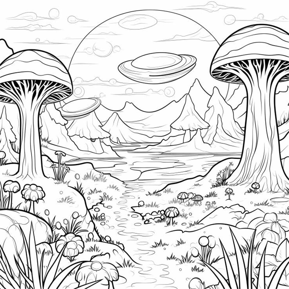 Art & Graffiti Coloring Book — 22 Pages of Bold Creative Designs for All Ages