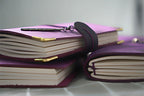 Genuine Leather Refillable Travel Journal - Handmade Retro Notebook with 192 Pages