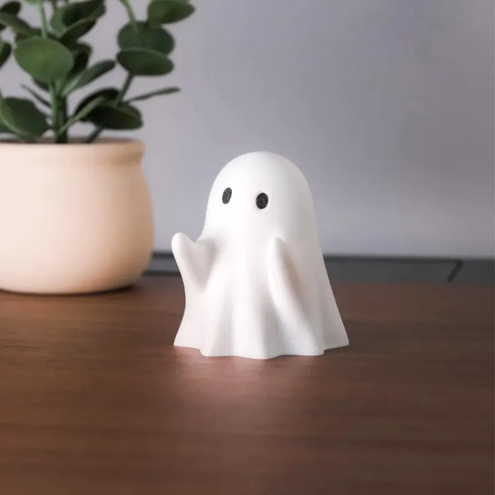 Ghost Pen Holder - Cute Desktop Organizer & Halloween Decor for Office & Home
