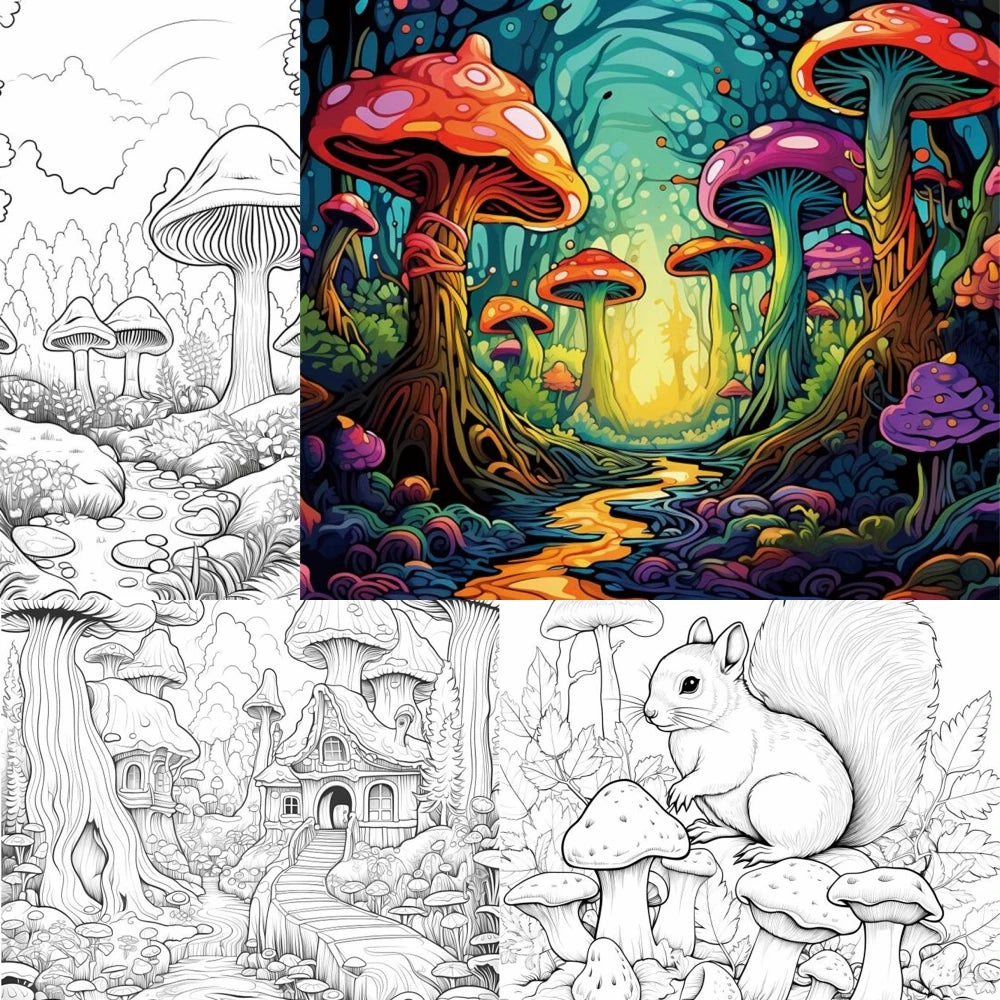 Art & Graffiti Coloring Book — 22 Pages of Bold Creative Designs for All Ages