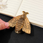 Vintage Metal Butterfly Clip - Elegant Bookmark & Document Organizer in 4 Finishes