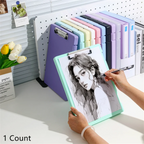 A4 Multifunctional Folder & Clipboard by Kolorowys - Document Storage + Writing Board | 5 Colors | Office & Study Essential
