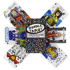 Doodle Tarot by Em K. Holloway - 78 Card Study Deck for Beginners | Keywords on Every Card | Wicked Hollow
