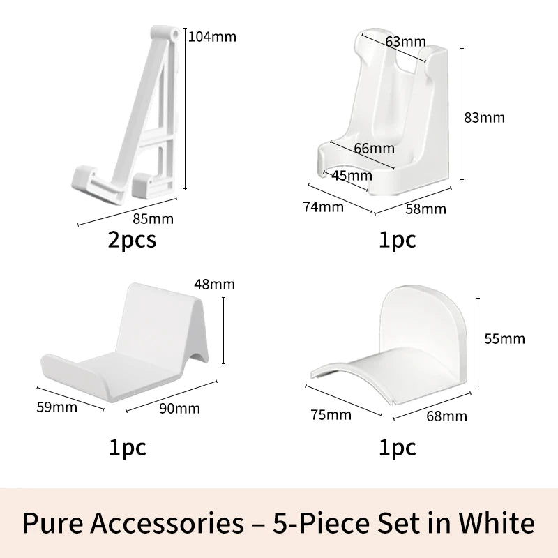 Modular Pegboard Organizer System – Wall & Desk Mountable | Boards, Mounting Kits & Accessories