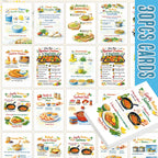 Wholesome Meals Recipe Cards – 30 Cards with Ready-to-Cook Recipes | Healthy, Simple & Family-Friendly | Beginner-Friendly Meal Prep