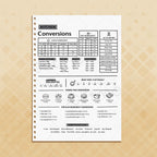 Recipe Notebook - Cute Kitchen Planner & Food Journal with Pastel Patterns (2 Designs)
