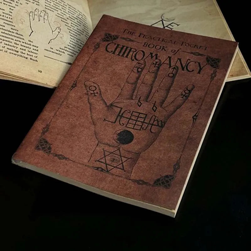 Vintage-Style Occult Mini Textbooks - Set of 4 (Alchemy, Astrology, Herbal Medicine, Magic)