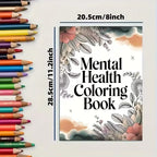 Inspirational Quotes Coloring Book - Positive Affirmations for Mental Wellness