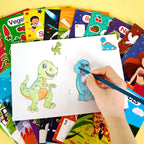 6 Themed Coloring Books for Kids & Teens – Art, Creativity & Stress Relief