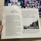 The Wild Robot Trilogy by Peter Brown - Complete 3-Book Set | DreamWorks Film